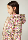 Girls' Reversible Floral Padded Coat (Mayoral)