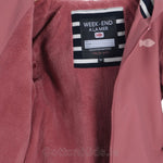 Girls Rose Vintage Waterproof Fleece - Lined Raincoat