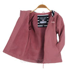 Girls Rose Vintage Waterproof Fleece - Lined Raincoat