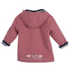 Girls Rose Vintage Waterproof Fleece - Lined Raincoat