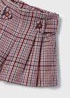 Girls' Sausage Dog Top & Plaid Shorts Set (Mayoral)