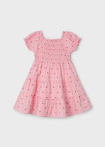 Girls Smocked Cotton Dress