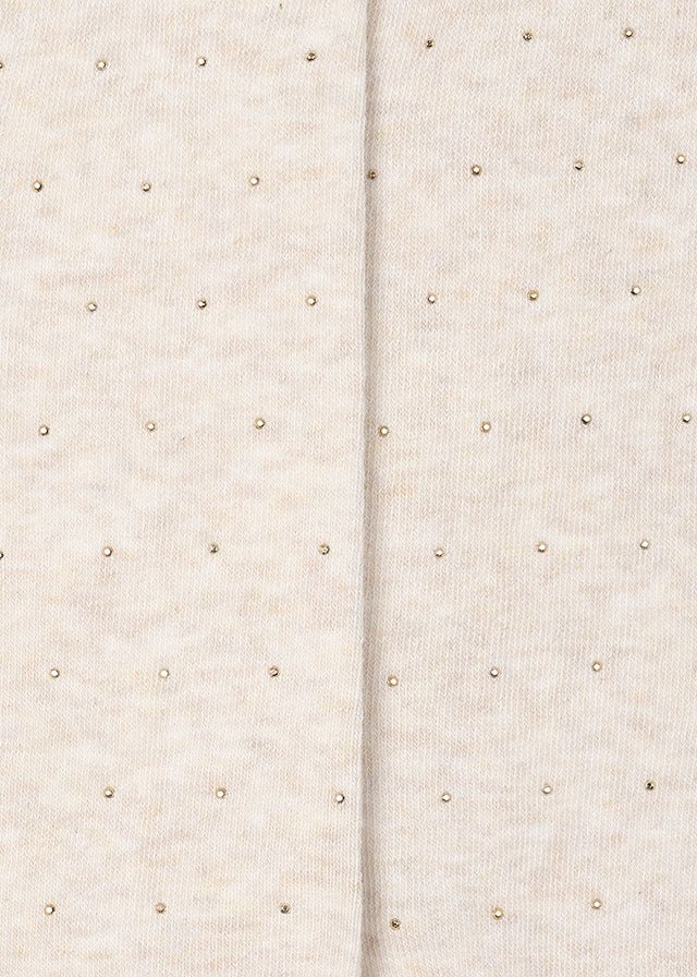 Girls Sparkle Stud Tights – Sand (A/W)