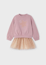 Girl's Star Tulle Skirt & Jumper Set (Mayoral)