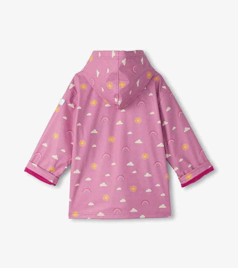 Girls Sun Charms Zip - Up Rain Jacket (Hatley)