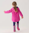 Girls Unicorn Doodle Zip - Up Lightweight Rain Jacket (Hatley)