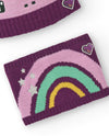 Girls' Unicorn Knitted Hat & Scarf Set (Tuc Tuc)