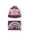 Girls' Unicorn Knitted Hat & Scarf Set (Tuc Tuc)