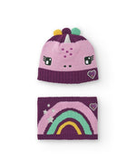 Girls' Unicorn Knitted Hat & Scarf Set (Tuc Tuc)