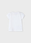 Girls White Cotton T-Shirt (mayoral) - CottonKids.ie - 2 year - 3 year - 4 year