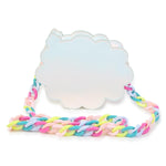 Girls White Flower Shoulder Bag (10cm) (Billieblush) - CottonKids.ie - Accessories - Bags & Nursery Accessories - Billieblush