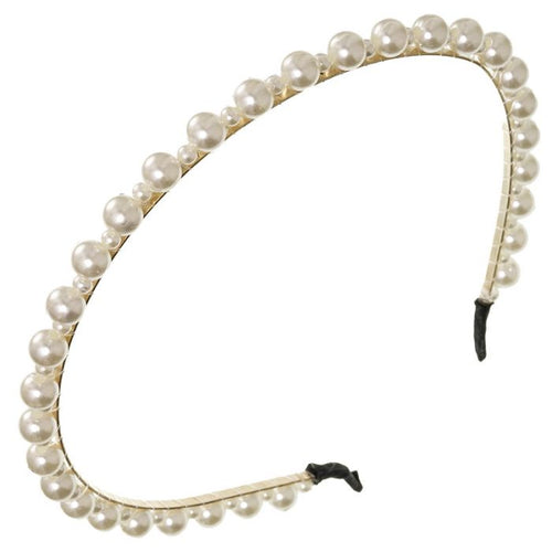 Gold Pearl - Embellished Headband