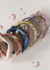 Gold Sequin Padded Headband