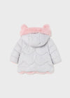 Gray Reversible Baby Coat (Mayoral)