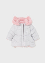 Gray Reversible Baby Coat (Mayoral)