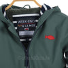 Green Waterproof Fleece - Lined Raincoat