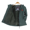 Green Waterproof Fleece - Lined Raincoat