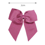 CASSIS 7cm - Hair Clip With Grosgrain Bow