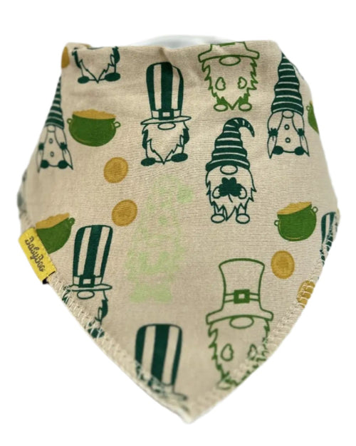 Irish Gnomes Organic Cotton DribbleBoo Bandana Bib