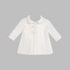 IVORY Baby Girl Christening Coat with Bows