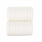 IVORY Basic Rib Cotton Short Socks (A/W)