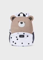 Ivory & Beige Teddy Bear Backpack (26cm)