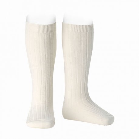 IVORY Boys Merino Wool - Blend Rib Knee Socks