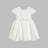 Ivory Elegant Christening & Flower Girl Dress (WANESSA) - CottonKids.ie - Dress - 0-1 month - 1-2 month - 12 month