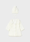 Ivory Girls Knitted Pram Coat & Hat Set (Mayoral)