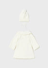 Ivory Girls Knitted Pram Coat & Hat Set (Mayoral)