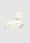 IVORY Newborn Boy Moccasin Pram Shoes