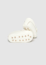 IVORY Newborn Boy Moccasin Pram Shoes