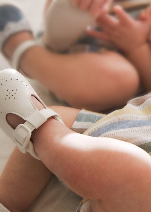 IVORY Newborn Boy Pre - Walker Shoes