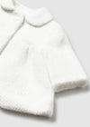 IVORY Newborn Girl Occasion Coat