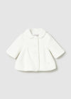 IVORY Newborn Girl Occasion Coat