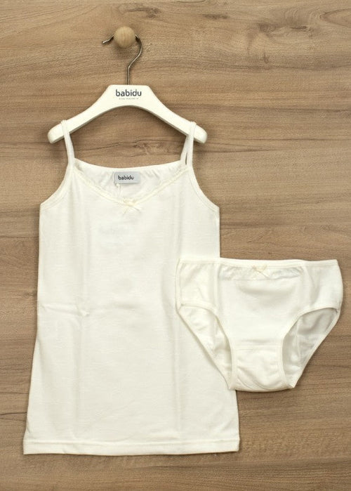 IVORY Occasion Underwear Set for Girls