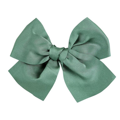 JADE Hair Clip With Large Grossgrain Bow