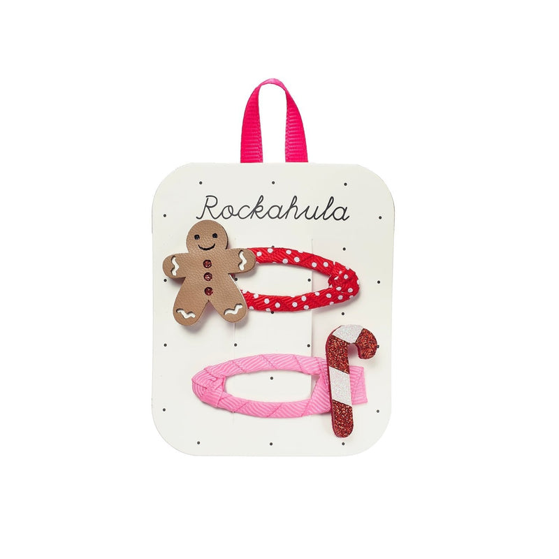 Jolly Gingerbread Man Clips