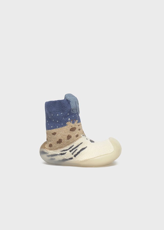 Jungle Animal Face Sock - Shoes