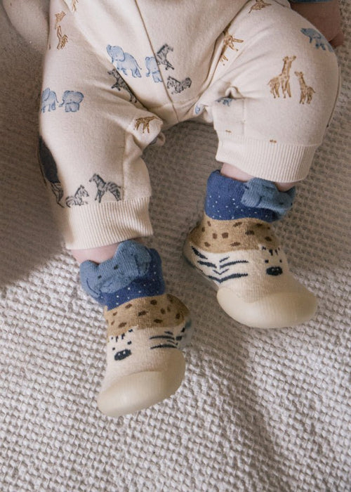 Jungle Animal Face Sock - Shoes