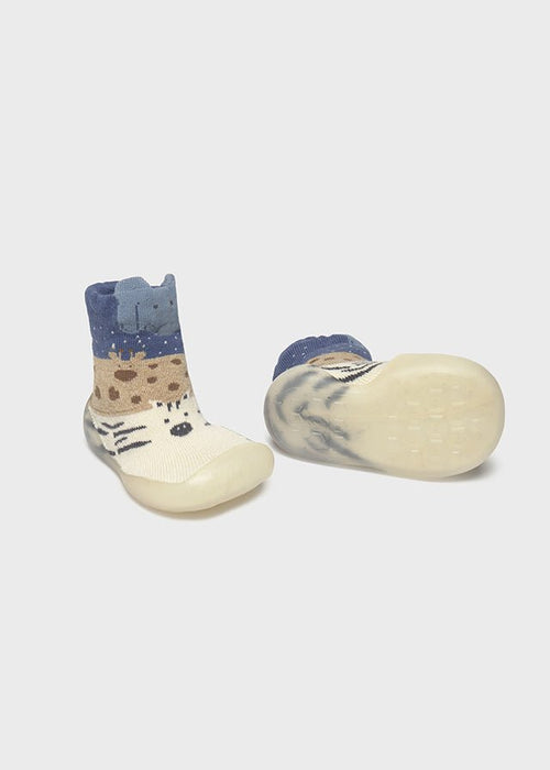 Jungle Animal Face Sock - Shoes