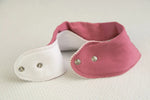 Just Rose Pink Organic Cotton DribbleBoo Bandana Bib