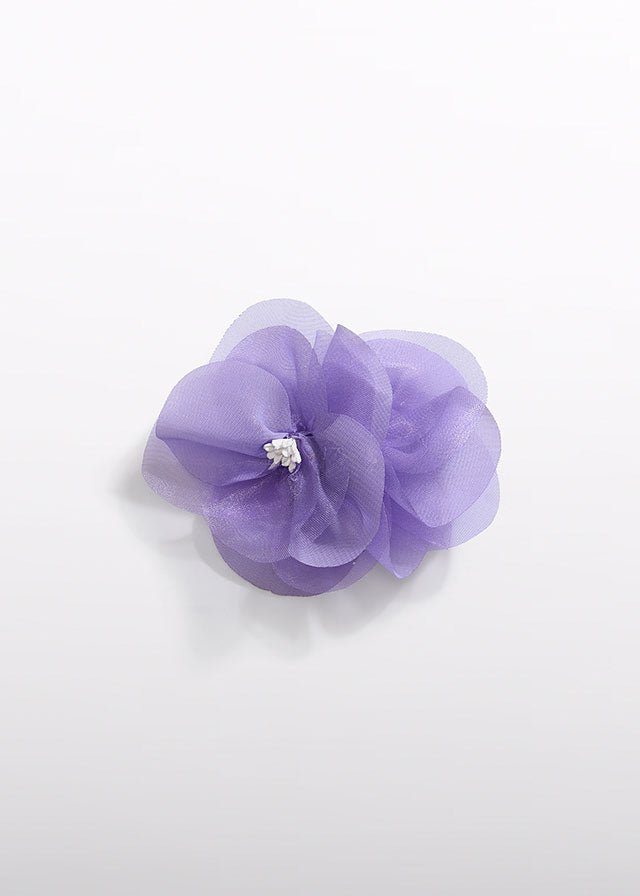 Lilac Flower Hair Clip