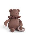 Little Activity Bear with Teether – Brown (19 cm)