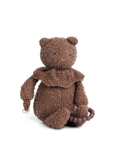 Little Activity Bear with Teether – Brown (35 cm)