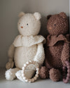 Little Activity Bear with Teether – Off White (35 cm)