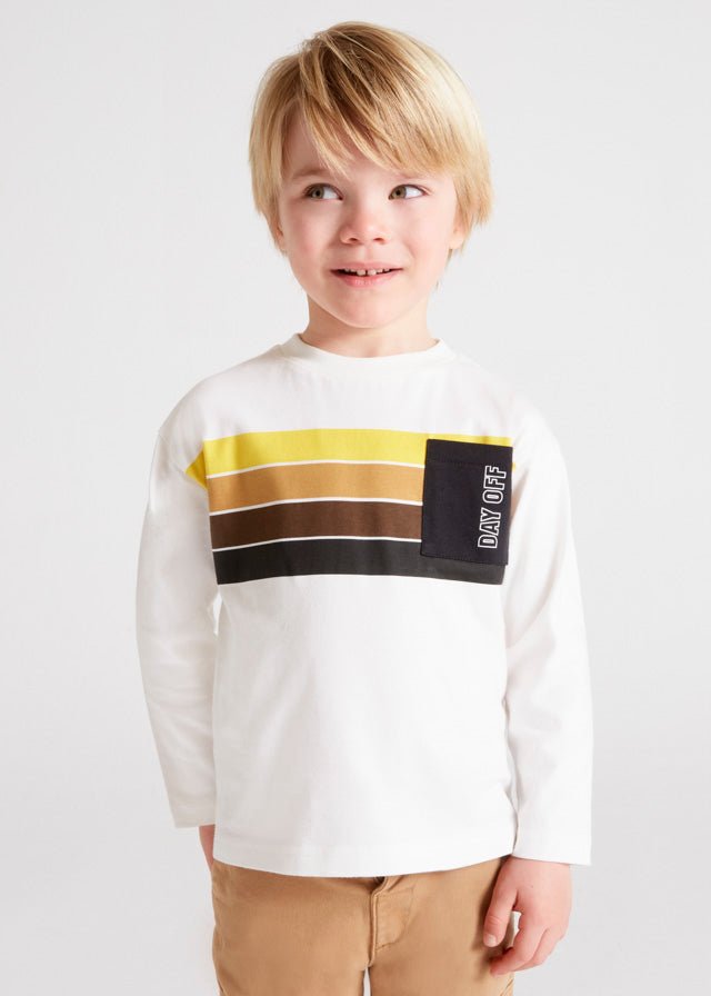 Long Sleeve Stripes T-shirt Boy