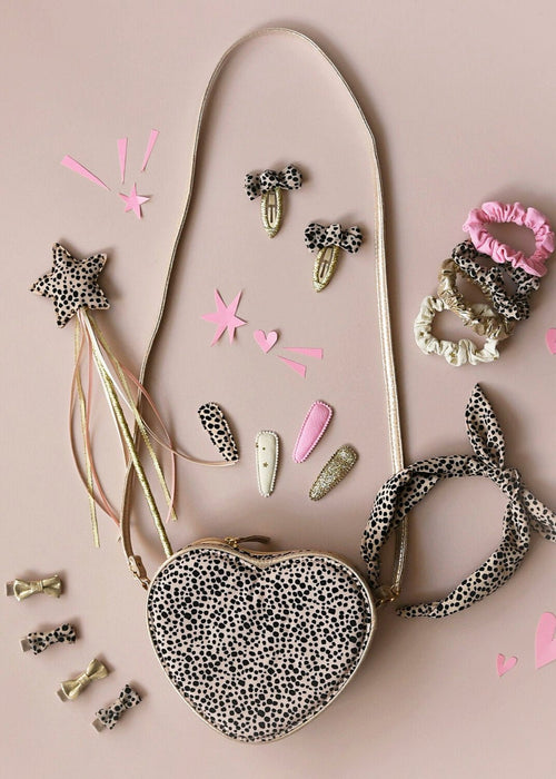 Love Heart Leopard Bag
