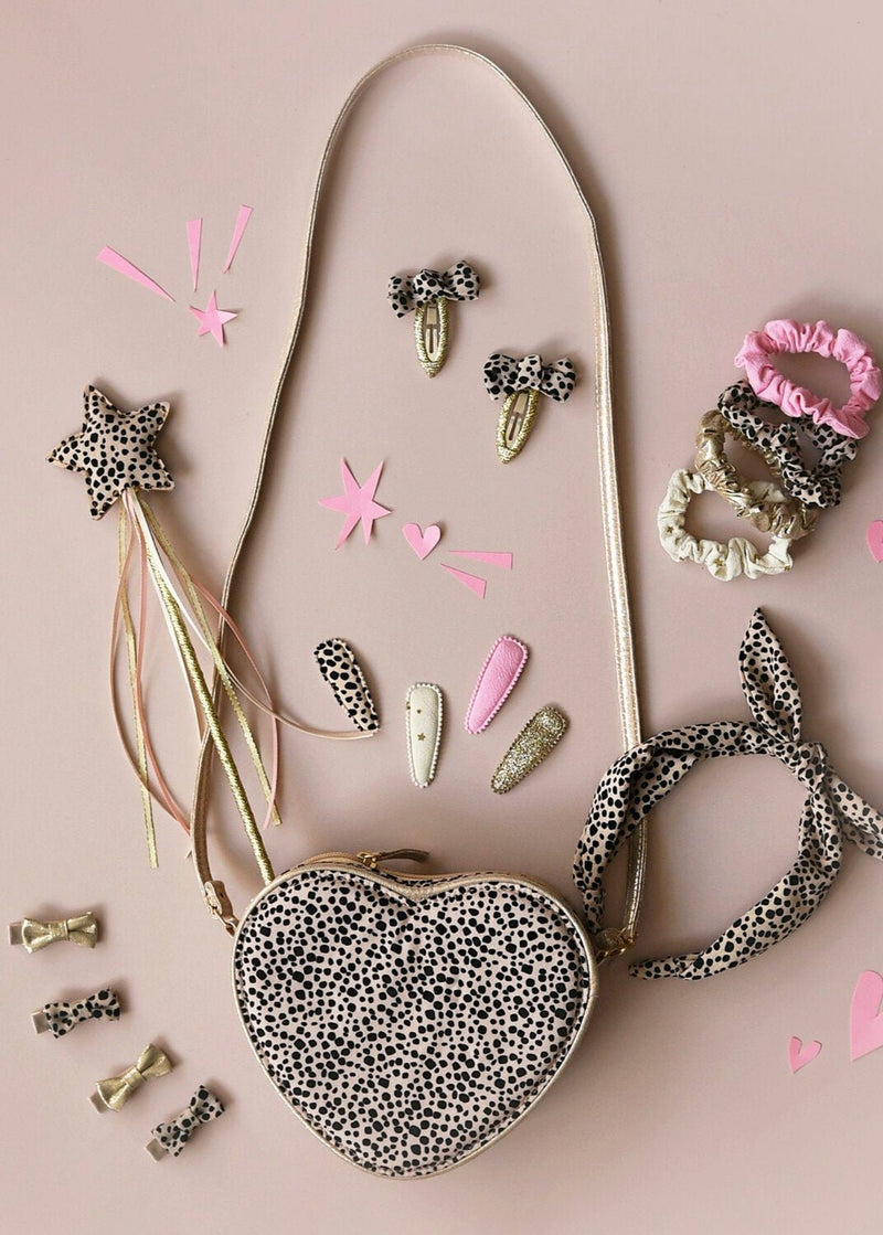 Love Heart Leopard Bag
