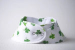 Lucky Shamrocks Organic Cotton DribbleBoo Bandana Bib